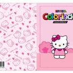 Revista Colorindo Hello Kitty