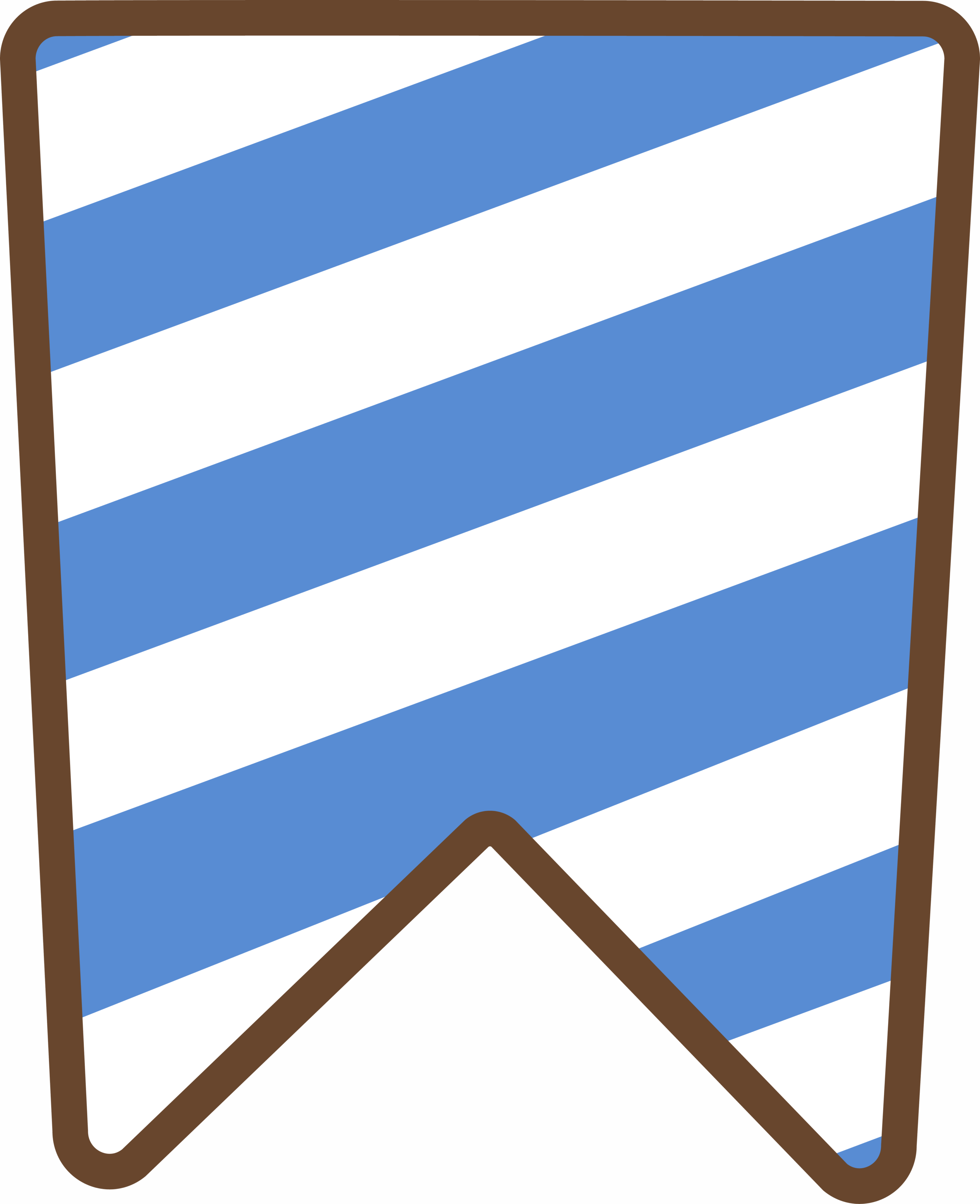 Bandeirinha Listrada 16
