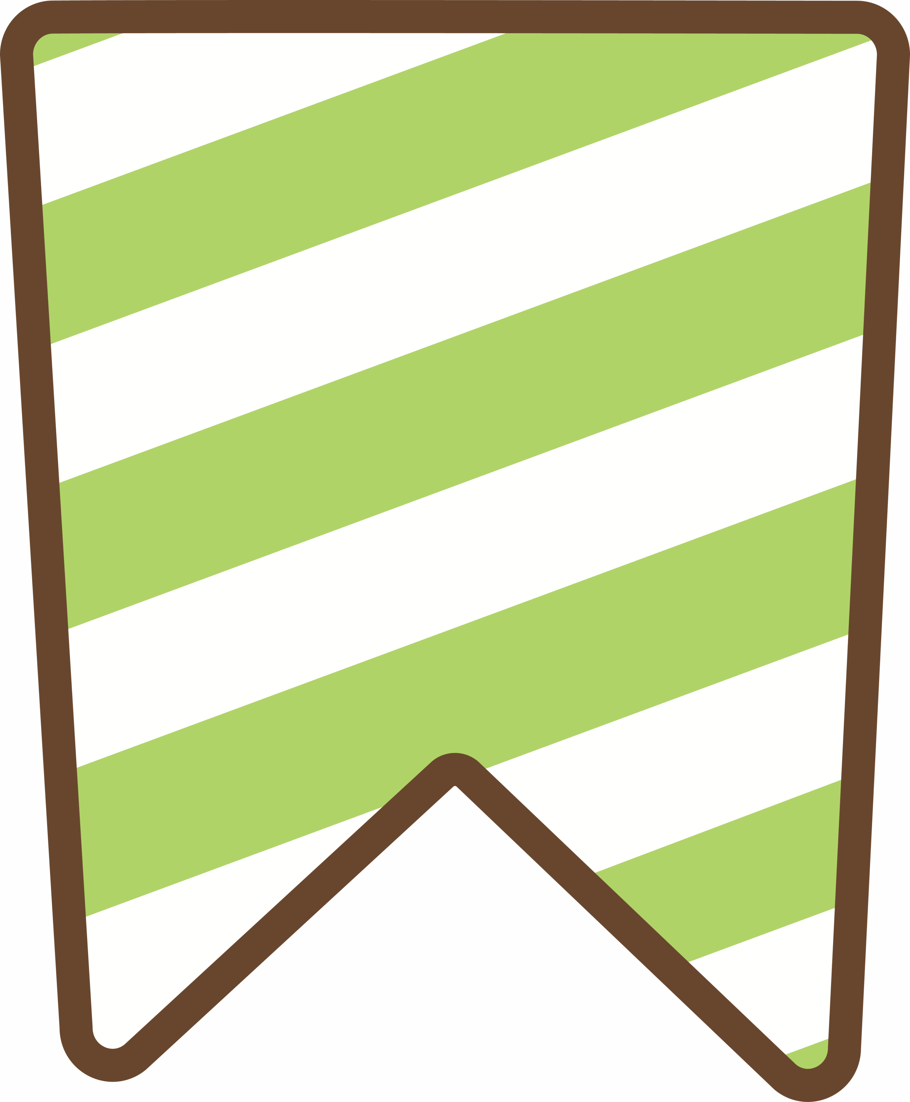 Bandeirinha Listrada 18