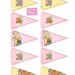 Toppers Bandeirinha Bobbie Goods