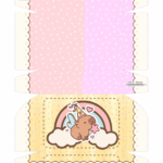 Caixa 6 Doces Capivara fofa