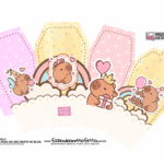 Caixa China in Box Capivara fofa