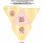 Caixa Triangulo Capivara fofa
