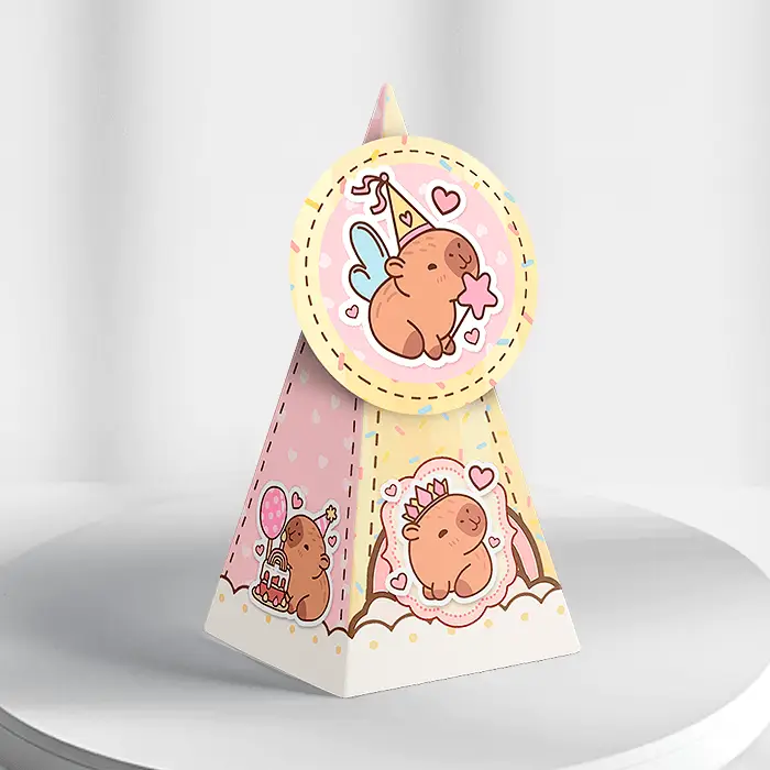 Kit Festa Capivara fofa piramide Kit Festa Capivara fofa piramide