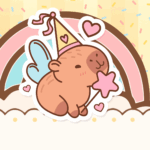Saia de Bolo Capivara fofa