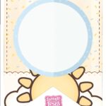 Bandeirinha Varal 2 Personalizados Capivara Menino