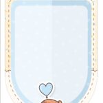 Bandeirinha Varal 3 Personalizados Capivara Menino