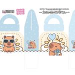 Caixa Mala Personalizados Capivara Menino