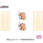 Caixa Milk Shaker 2 Kit Festa Capivara Menino