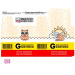 Caixa remedio Personalizados Capivara Menino