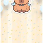 Capivara Menino Convite Celular