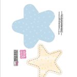 Centro de Mesa Tag Estrela Kit Festa Capivara Menino