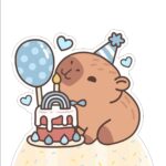 Kit Digital Capivara Menino Totem copiar