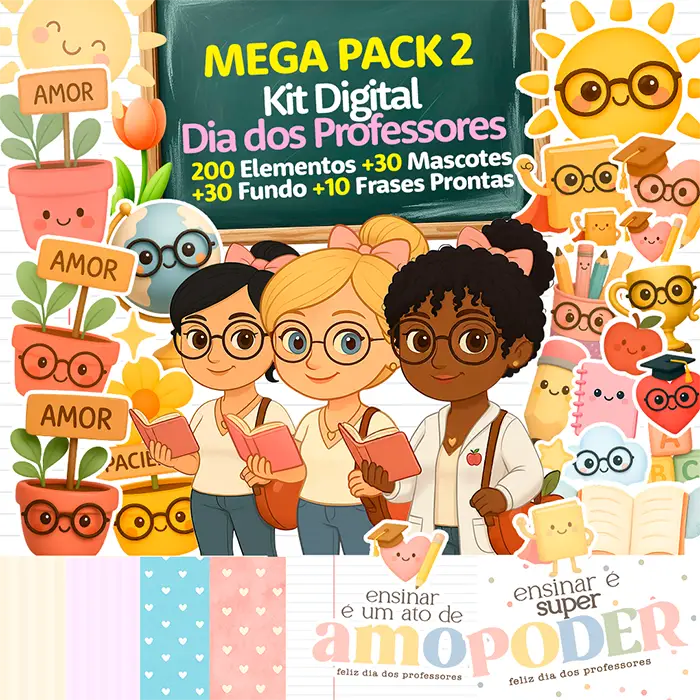 Kit Digital Dia dos Professores 2025