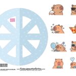 Roda Gigante Parte 1 Kit Festa Capivara Menino