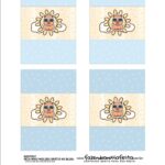 Rotulo Bala Balinha Personalizados Capivara Menino