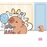 Sacolinha Comida 2 Kit Festa Capivara Menino