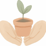 Vaso Planta Dia dos Professores