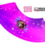 Abajur Centro de Mesa Guerreiras do KPop