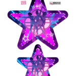 Aplique de Parede 2 Guerreiras do KPop