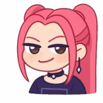 Avatar Cute em PNG Guerreiras do KPop 15