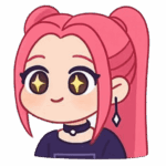 Avatar Cute em PNG Guerreiras do KPop 19