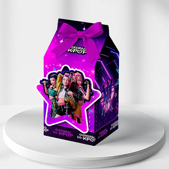 Caixa Milk Guerreiras do K Pop