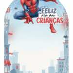 Card Gigante homem aranha