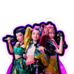 Centro de Mesa 2 copiar Guerreiras do KPop