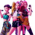 Imagens PNG Guerreiras do KPop 39