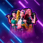 Molde Horizontal 2 Guerreiras do KPop