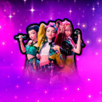 Molde Retangular Guerreiras do KPop