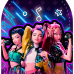 Painel Festa 3 Guerreiras do KPop