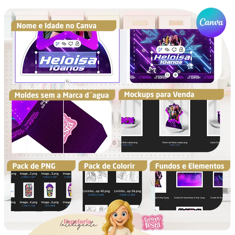 Vantagens de comprar o Pack premium