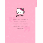 1 Capa de JANEIRO Planner Hello Kitty