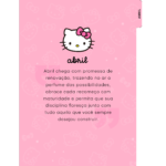 4 Planner Hello Kitty Capa de ABRIL
