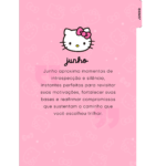 6 Planner Hello Kitty Capa de JUNHO
