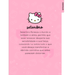 9 Planner Hello Kitty Capa de SETEMBRO
