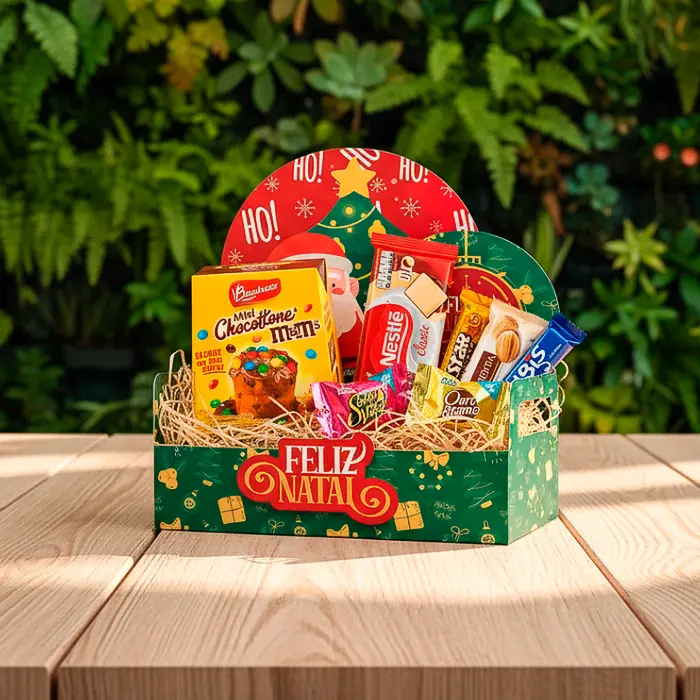 Caixa Cenario de Natal O que vai dentro Caixa Cenario de Natal O que vai dentro