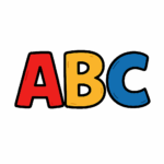 Formatura ABC letras