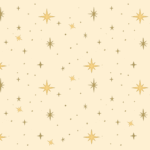 Fundo estrelas patterrn dourado