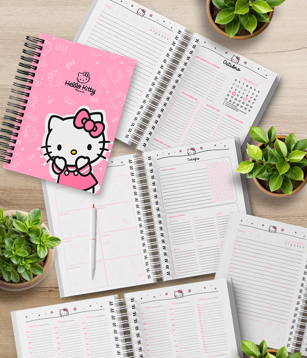 Planner Hello Kitty 2026 paginas