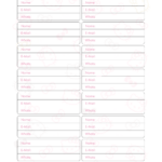 Planner Hello Kitty Contatos