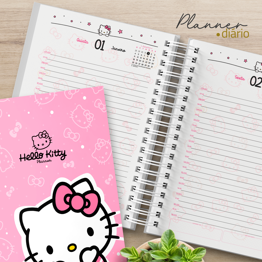 Planner Hello Kitty Diario
