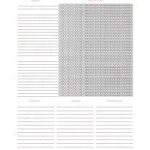 Planner Hello Kitty Habitos