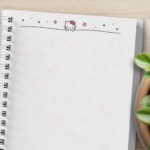 Planner Hello Kitty Pagina Limpa