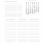 Planner Tons Pasteis Calendario Mensal Dezembro