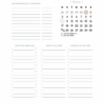 Planner Tons Pasteis Calendario Mensal Maio