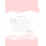 Planner Tons Pasteis Capa de AGOSTO