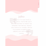 Planner Tons Pasteis Capa de JULHO